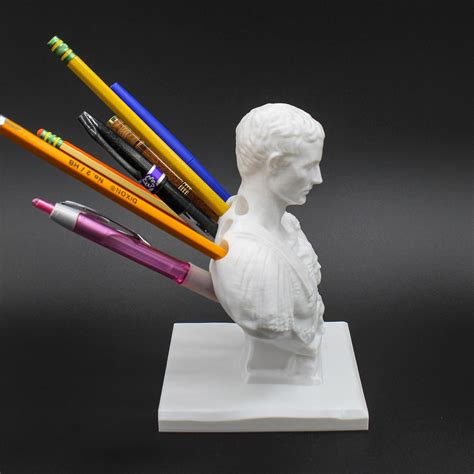WHAT ON EARTH Ides of March Pen and Pencil Holder .